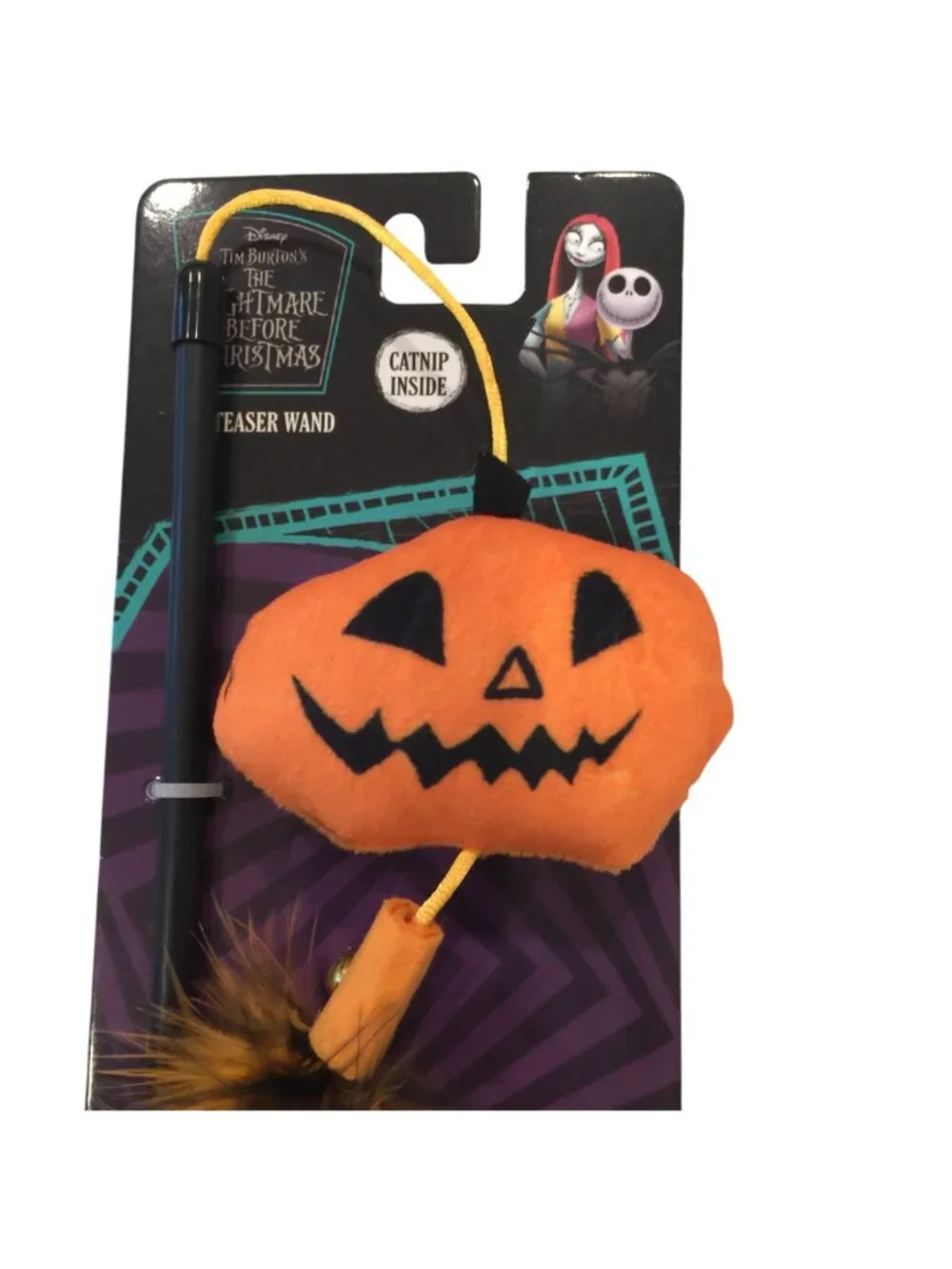 Disney The Nightmare Before Christmas Catnip Teaser Wand Zero